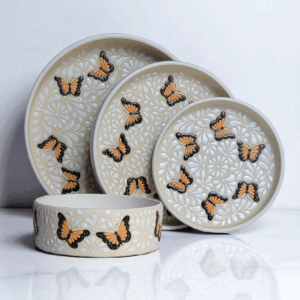 Vajilla Monarca White