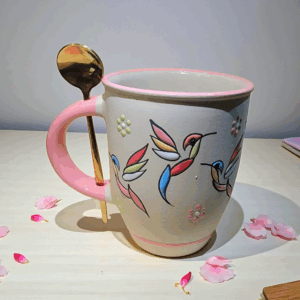 Taza colibrí