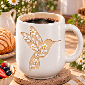 Taza colibrí